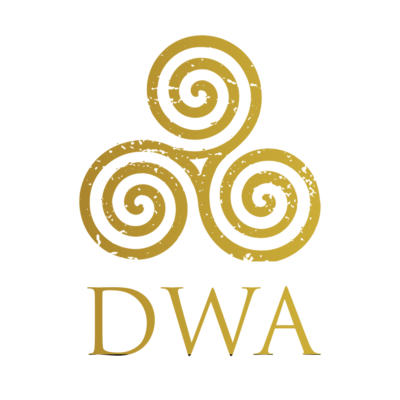 Divine Woman Awakening Spiral Logo