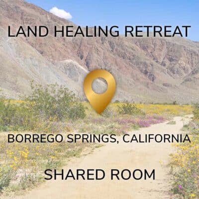 Shared Room Land Healing Retreat California 2023