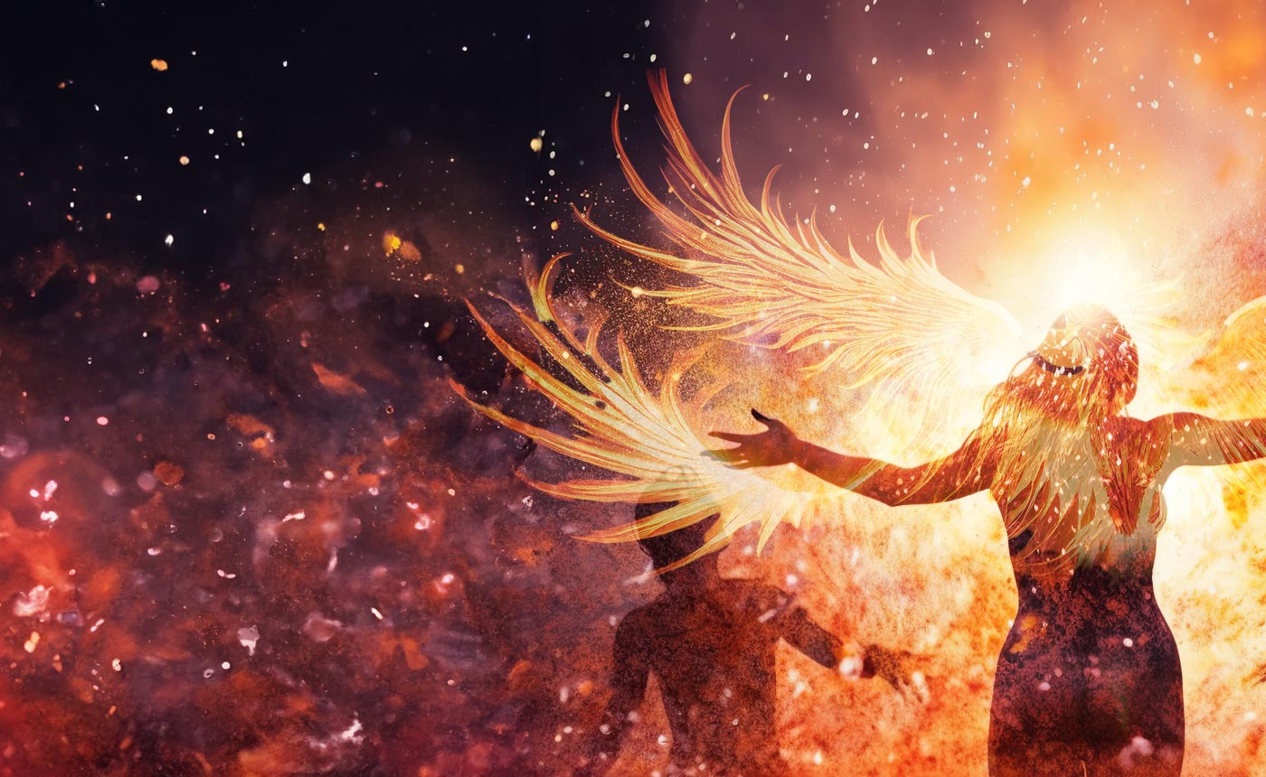 What is the significance of the Phoenix rising in Period 9